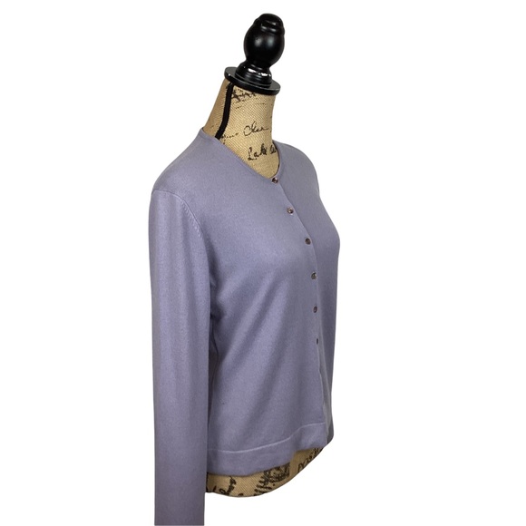 Jones New York Cashmere Tank & Cardigan Sweater Set - Picture 6 of 11